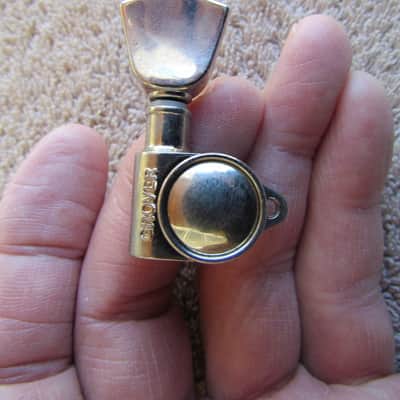 Grover Rotomatic Les Paul Tuners Nickel Plated W/Metal Keystone Buttons Fits Gibson Les Paul image 4