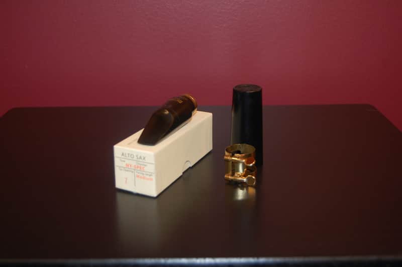 Meyer 7M New York Hard Rubber Alto Sax Mouthpiece image 1