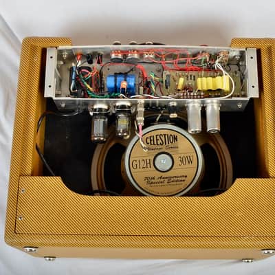 Balls Amplification P8 2010 - Hand Wired - Tweed image 13