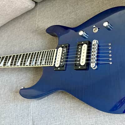 Jackson USA Select Series SL2HT Soloist 2006 - 2009 - Transparent Blue image 3