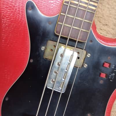 Hofner 185 Artist Bass 1962 - 1980 - Red image 15