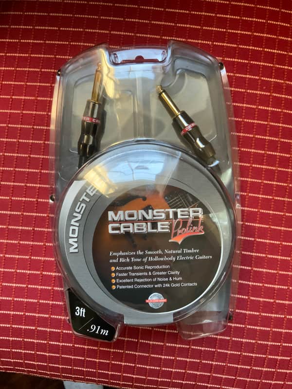 Monster Cables Prolink  Jazz Instrument 3ft image 1