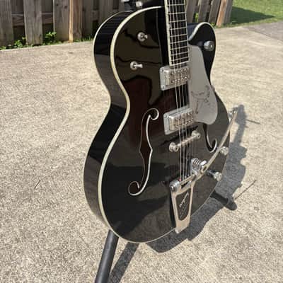 Gretsch G6136TSL Silver Falcon with Bigsby 2004 - 2016 - Black image 6