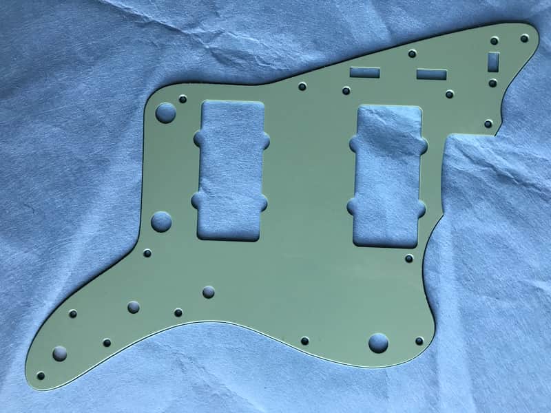 Custom New 3 Ply Vintage Green Japan Jazzmaster Style Guitar Pickguard Scratch Plate image 1