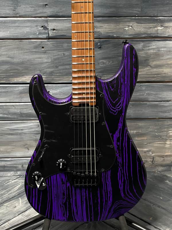 ESP/LTD Left Handed LSN1000HTMPURBLASTLH SN-1000 HT Electric Guitar- Purple Blast image 1