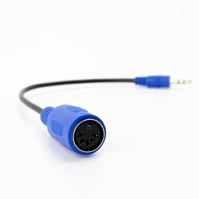 MIDI to 3.5mm Breakout Cable for - Akai, Korg, Line6, LittleBits - Midi Female to TRS 3.5mm Male - MPC Studio,Touch, MPX8, Electribe 2,SQ-1 image 3