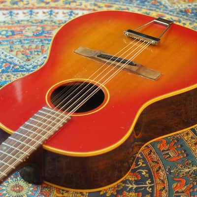 1967 Gibson B-25-12 String Acoustic-Sunburst. - Video image 2