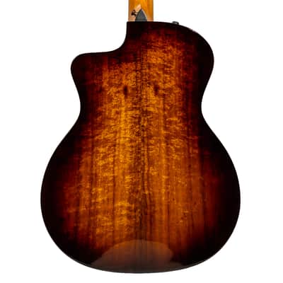 Taylor 214ce-K Plus Grand Auditorium Acoustic Electric Guitar, Torrefied Spruce/Hawaiian Koa image 2