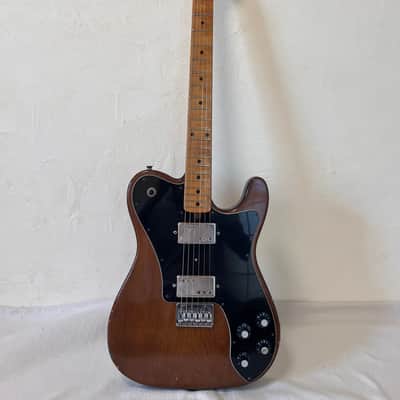 1975 Kasuga / Ganson Telecaster Deluxe Japan Vintage - Moca | Reverb