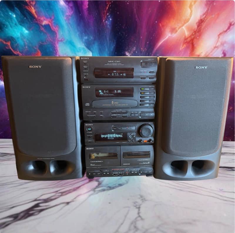 Sony MHC-C70 Hi-Fi Component System Dual Cassette Deck Professional Servicing