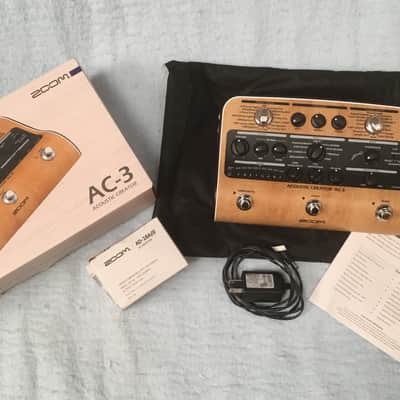 ZOOM AC-3 AC-3 Acoustic Creator USED美品 Used Zoom AC3 ACOUSTIC CREATOR MULTI FX PEDAL Multi-FX Pedal