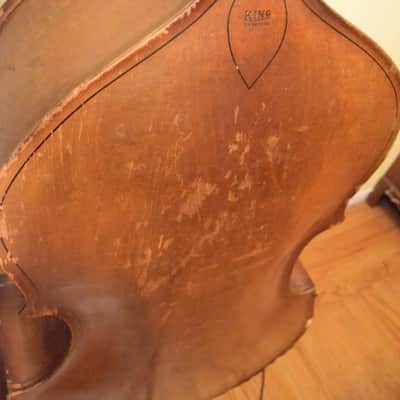 King Mortone  3/4 Upright Bass 1954 image 18