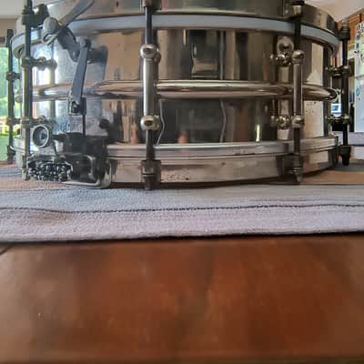 Mid-1920s Ludwig 5.5x14" Super Ludwig Snare image 4
