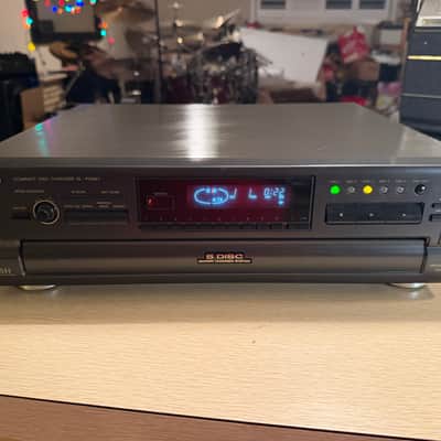 Technics 5-CD Changer W/Pitch Control SL-PD987 Made In Japan New Belts Rare🎶🔥 image 2