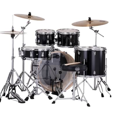 Mapex Venus 5-Piece Rock Drum Set - Black Galaxy Sparkle (VE5295FTCVH) image 4
