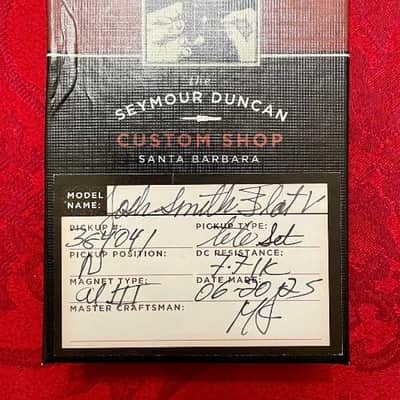 Seymour Duncan Josh Smith Signature Tele Flat V Neck Pickup 2025 Black/Chrome image 1
