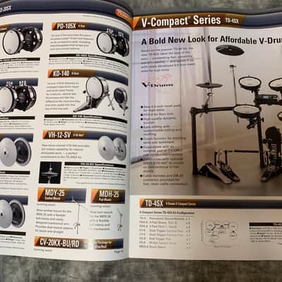 Roland Catalog 2009 V-Drum VE-20 FRV-1 image 4