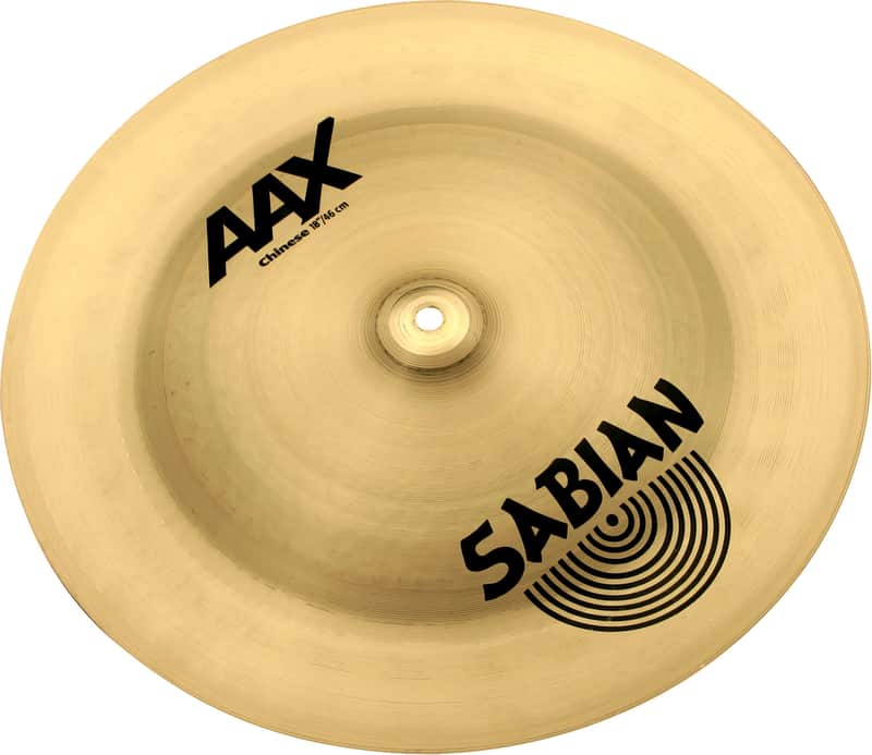 Sabian 18" AAX Chinese Brilliant Finish image 1