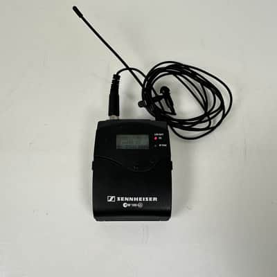 Sennheiser SK 100 G3 Bodypack Transmitter Frequency A1: 470-516 MHz w/ Sennheiser Lav Microphone