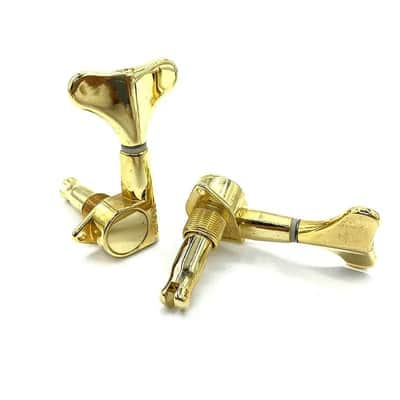 Grover 2R+2L Gold Bass Guitar Tuning Pegs Machine Heads Tuners Keys image 15