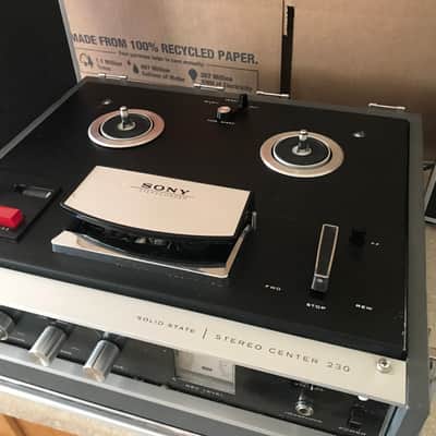 Sony TC-230 Stereo Reel to Reel Tape recorder 1968 image 3