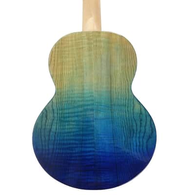 Flight A10 FM Faded Blue 10th Anniversary Tenor Ukulele image 2