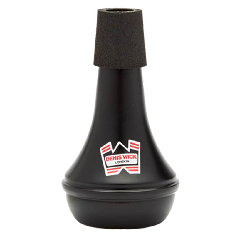 Denis Wick DW5532 Piccolo Trumpet Black Aluminum Practice Mute image 1