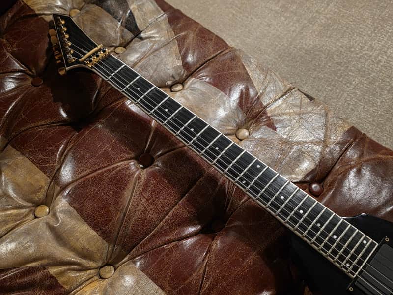 ESP Edwards SV Flying Arrow V MIJ Guitar - Gold Original Floyd