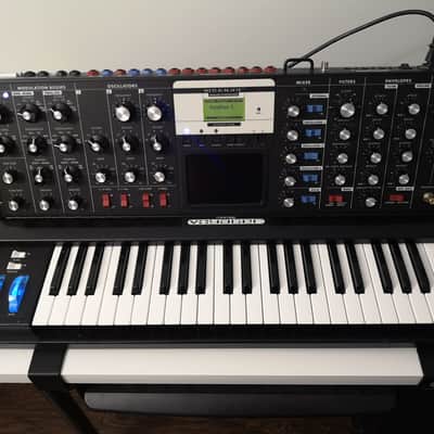 Moog MiniMoog Voyager Electric Blue Edition - With sought after Slew Rate Mod! image 1