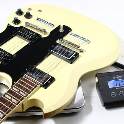 Gibson Custom Don Felder AGED EDS-1275 Double Neck HOTEL CALIFORNIA Guitar in White | MINTY w/ TAGS! image 25