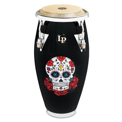 Latin Percussion LP Karl 4 1/2" Mini Conga Sugar Skull (LPM198-KP) image 2