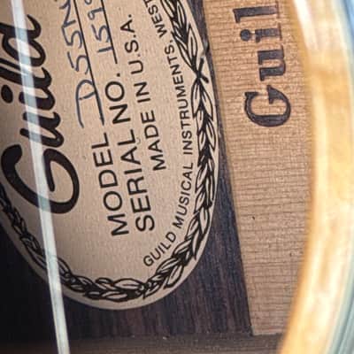 1977 Guild D-55 NT Rosewood Natural image 9