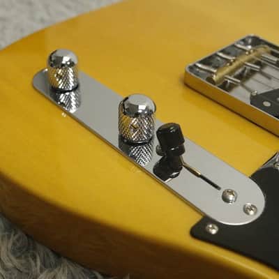 2019 Fender Made in Japan Traditional 50s Telecaster Vintage Natural Finish w/Original Soft case Made in Japan image 7