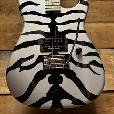 *Demo* Charvel Super Stock SD1 H 2PT Silver Bengal w/bag Bild 2