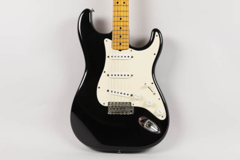 1982 Fender Stratocaster Standard (Dan Smith era), Black image 1