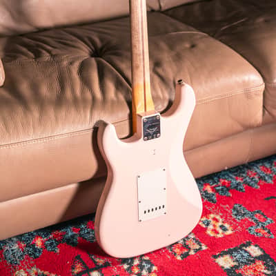 Fender Custom Shop LTD '57 Stratocaster Journeyman Relic in Super Faded Aged Shell Pink image 4