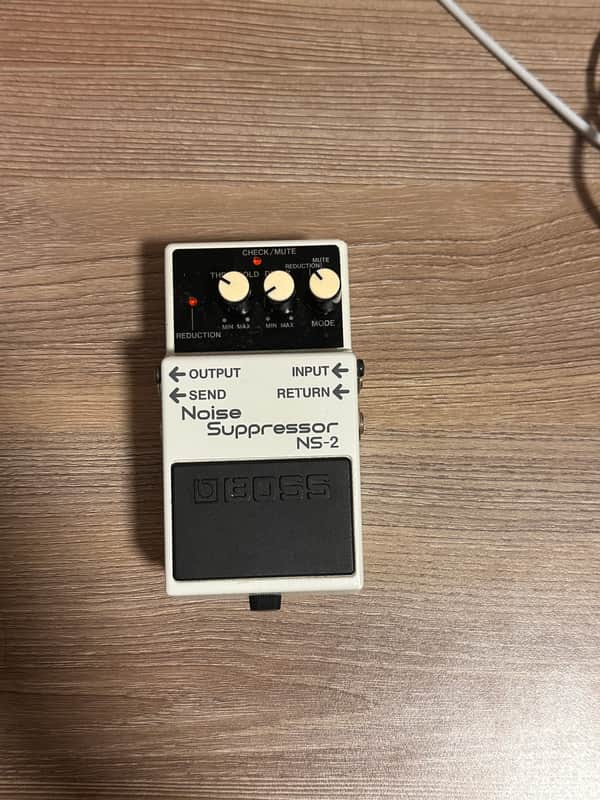 Boss NS-2 Noise Suppressor (Silver Label) 1989 - Present - White image 1