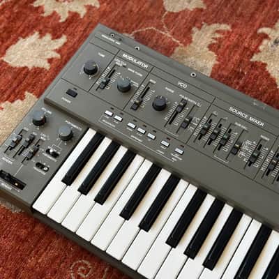 Roland SH-101 Monophonic Analog Synthesizer - Grey - Modded image 3