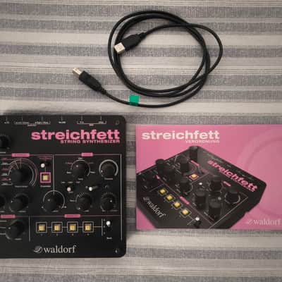 Waldorf Streichfett String Synthesizer 2019 - Present Black