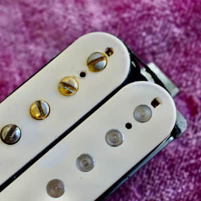 Vintage 1959 Gibson Double White PAF Humbucker Pickup 8.64k Holy Grail Burst Tone 1960 Les Paul Standard image 17