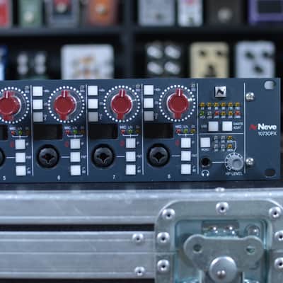 Immagine AMS Neve 1073OPX 8-Channel Microphone / Line Preamp 2021 - Present - RAF Blue - 3