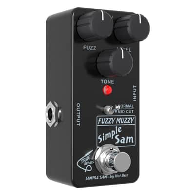 Simple Sam Fuzzy Muzzy Fuzz Guitar Effect Pedal True Bypass Astounding Tone image 3