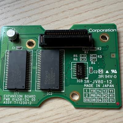 Roland SR-JV80-12 Hip Hop Expansion Board 1990s - Green image 2