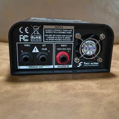 Two Notes Torpedo Captor Loadbox / Attenuator / DI - 16 Ohm 2010s - Black image 3