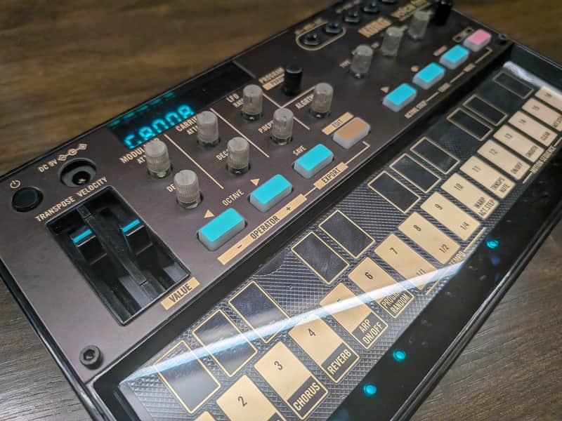 Korg Volca FM2 Digital FM Synthesizer/Sequencer 2022 - Present - Black image 1