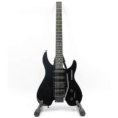 1989 Steinberger GM4TA Flagship Guitar — Newburgh, NY — Black w/ White Binding image 4