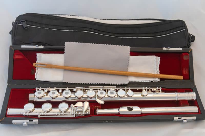 Pearl PF-661 Intermediate Flute *Solid Silver Headjoint *Open hole *Made in Japan *Overhauled New Pads image 1