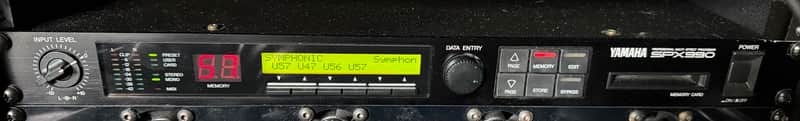Yamaha SPX990 Professional Multi-Effect Processor 1990s - Black image 1