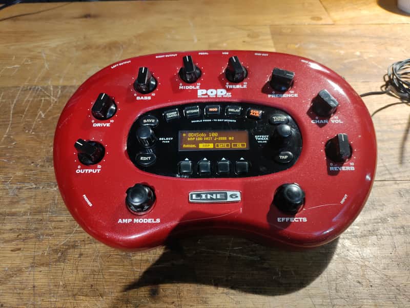 Line 6 POD xt Multi-Effect and Amp Modeler W POWER SUPPLY image 1
