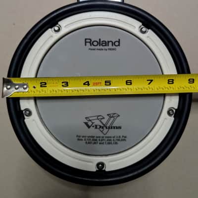 Roland PDX-6 V-Drum 8" Dual-Trigger Mesh Snare Drum Pad 2010s Black image 3